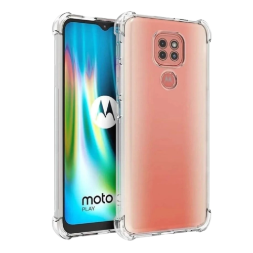 FUNDA TRANSPARENTE MOTO G9/G9 PLAY