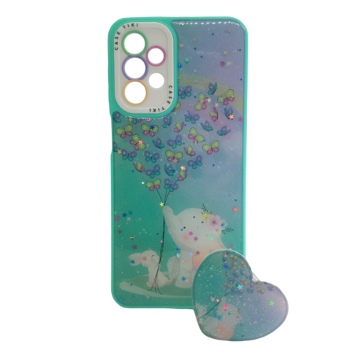PROTECTOR ACRILICO BRILLO CON POP SOCKET SAMSUNG A23 4G