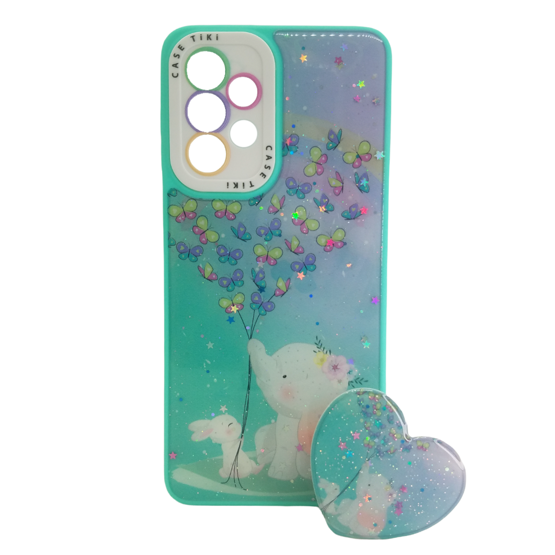 PROTECTOR ACRILICO BRILLO CON POP SOCKET SAMSUNG A33 5G