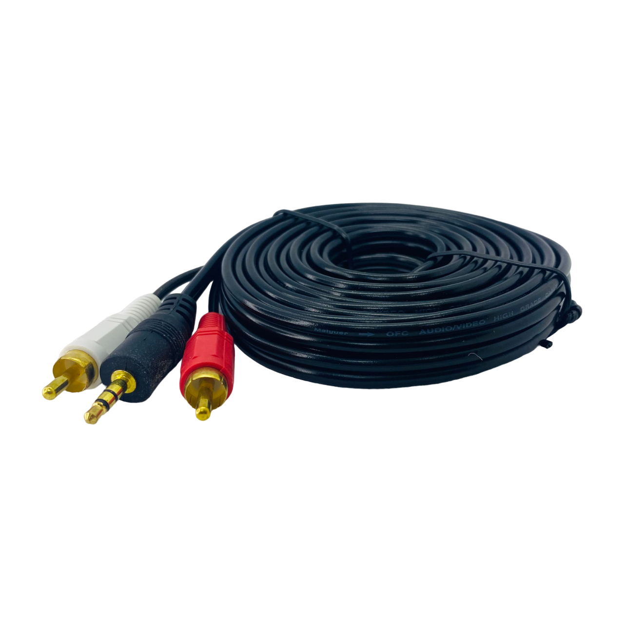 CABLE AUXILIAR 3.5 A RCA (5 MTRS) - Imagen 2