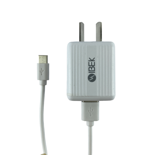 CARGADOR DE PARED TIPO C - 2.1 AMP IBEK