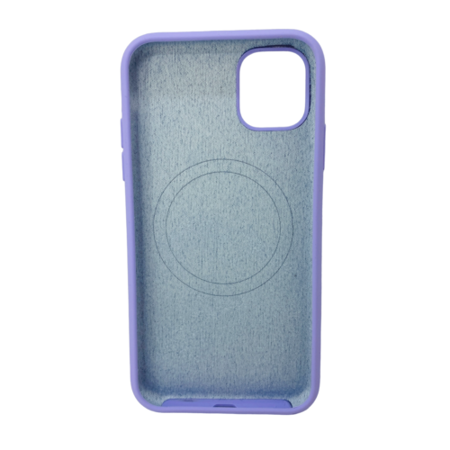 PROTECTOR SILICONA REPLICA MAGSAFE IPHONE 11 - Imagen 3