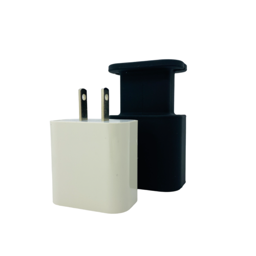 FUNDA SILICONA PARA CARGADOR APPLE