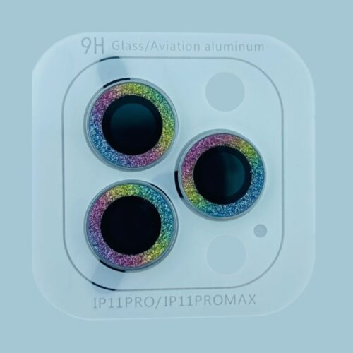 GLASS CAMARA TRASERA BRILLO IPHONE 11 PRO/11 PRO MAX/12 PRO