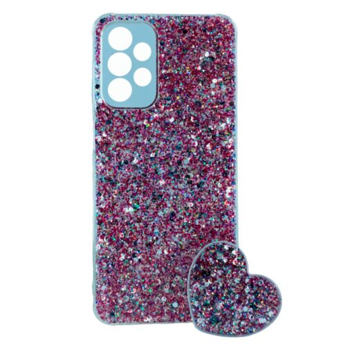FUNDA TPU GLITTER CON POP SOCKET SAMSUNG A23 4G/5G