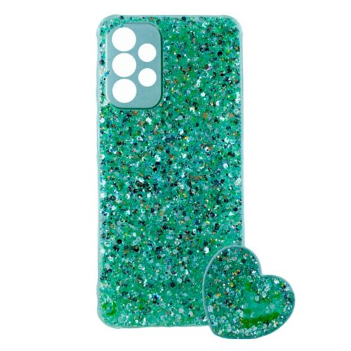 FUNDA TPU GLITTER CON POP SOCKET SAMSUNG A23 4G/5G