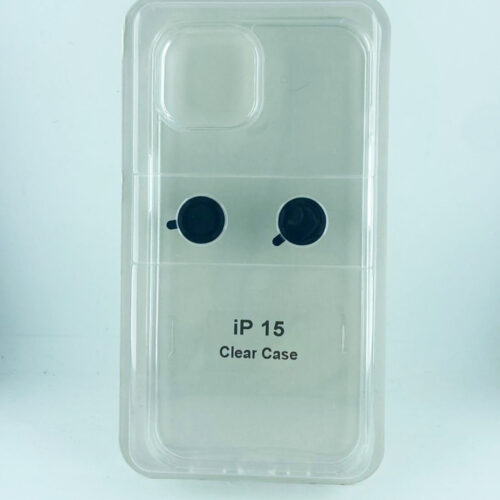PROTECTOR ACRILICO TRANSPARANTE C/GLASS DE CAMARA IPHONE 15