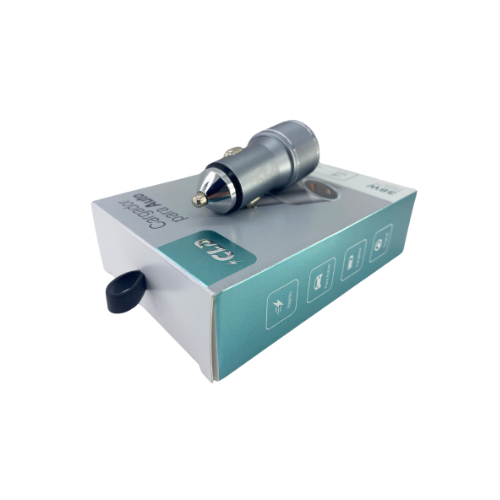 TRANSFORMADOR AUTO SLOT TIPO C USB 38W CLD - Imagen 3