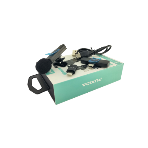 MICROFONO CORBATERO INALAMBRICO TIPO C LIGHTNING PUXIDA - Imagen 2