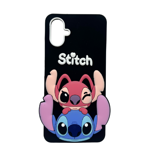 FUNDA SILICONA YUMI DISEÑO STITCH SAMSUNG A06 - Imagen 4