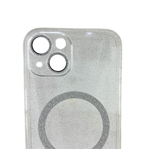 FUNDA MAGSAFE BRILLO C/GLASS DE CAMARA IPHONE 15 - Imagen 3