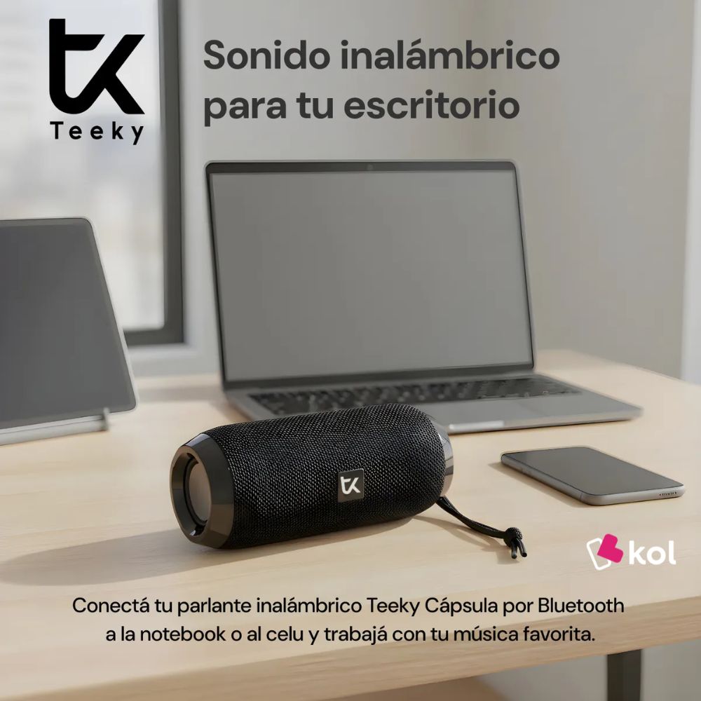 PARLANTE BLUETOOTH TEEKY - Imagen 3