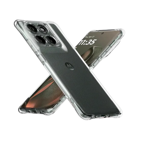 FUNDA TPU REFORZADA FLEXIBLE MOTO EDGE 70