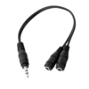 ADAPTADOR 3.5 A DOBLE 3.5 HEMBRA