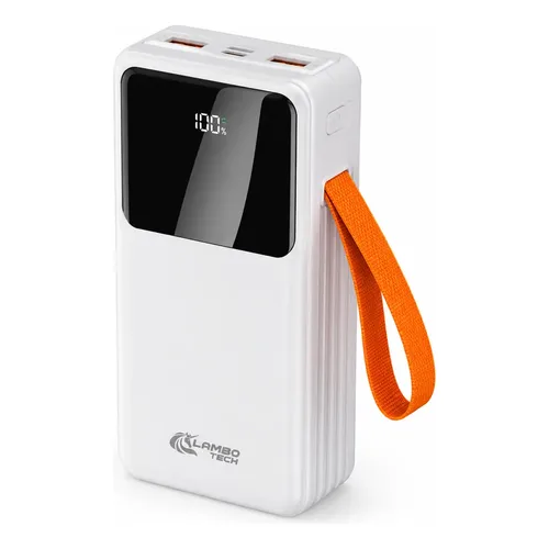 CARGADOR PORTATIL 4 EN 1 LAMBO 60000 MAH
