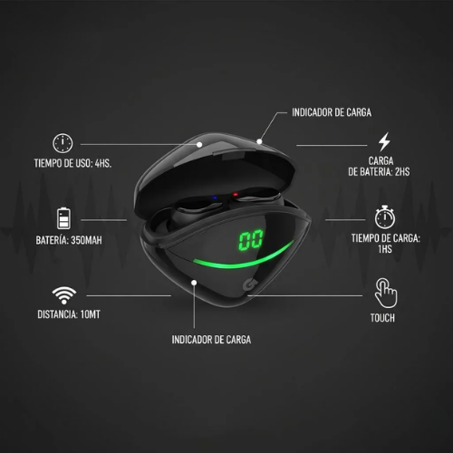 AURICULAR BLUETOOTH GO! NINJA - Imagen 2