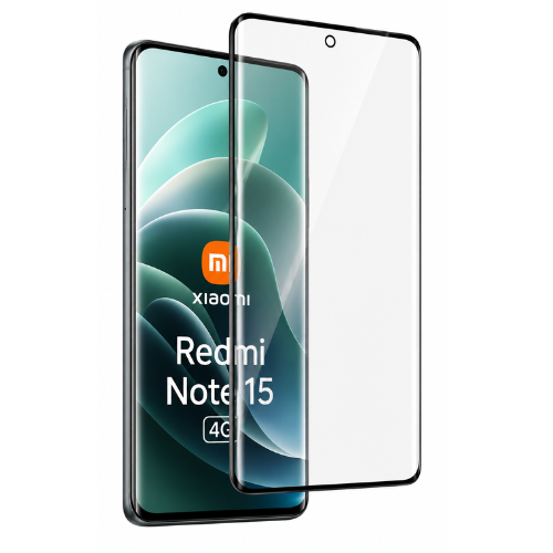 GLASS FULL GLUE CURVO XIAOMI REDMI NOTE 15 4G