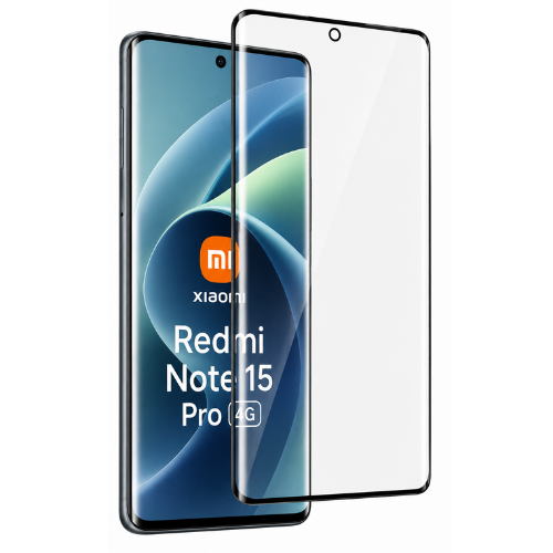 GLASS FULL GLUE CURVO XIAOMI REDMI NOTE 15 PRO 4G