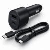 CARGADOR 2 PIEZAS AUTO SASMUNG SLOT TIPO C 45W + SLOT USB 15W - Imagen 2