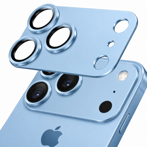 GLASS CAMARA TRASERA METALICO FULL IPHONE 18 PRO MAX