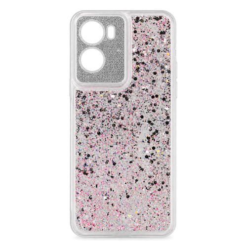 FUNDA GLITTER CON POP SOCKET MOTO G06