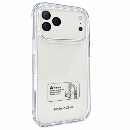FUNDA ACRILICA TRANSPARENTE IPHONE 18 PRO