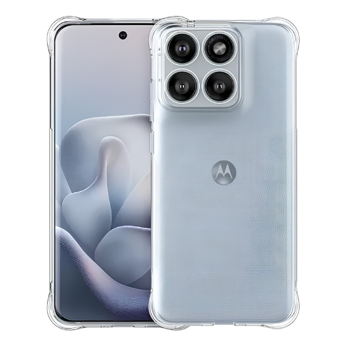 FUNDA TRANSPARENTE REFORZADA FLEXIBLE MOTO EDGE 70 FUSION