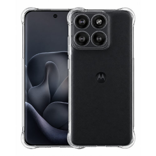 FUNDA TRANSPARENTE REFORZADA FLEXIBLE MOTO EDGE 70 PRO